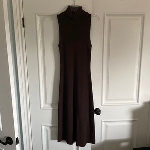 Wilfred knit sleeveless turtleneck dress